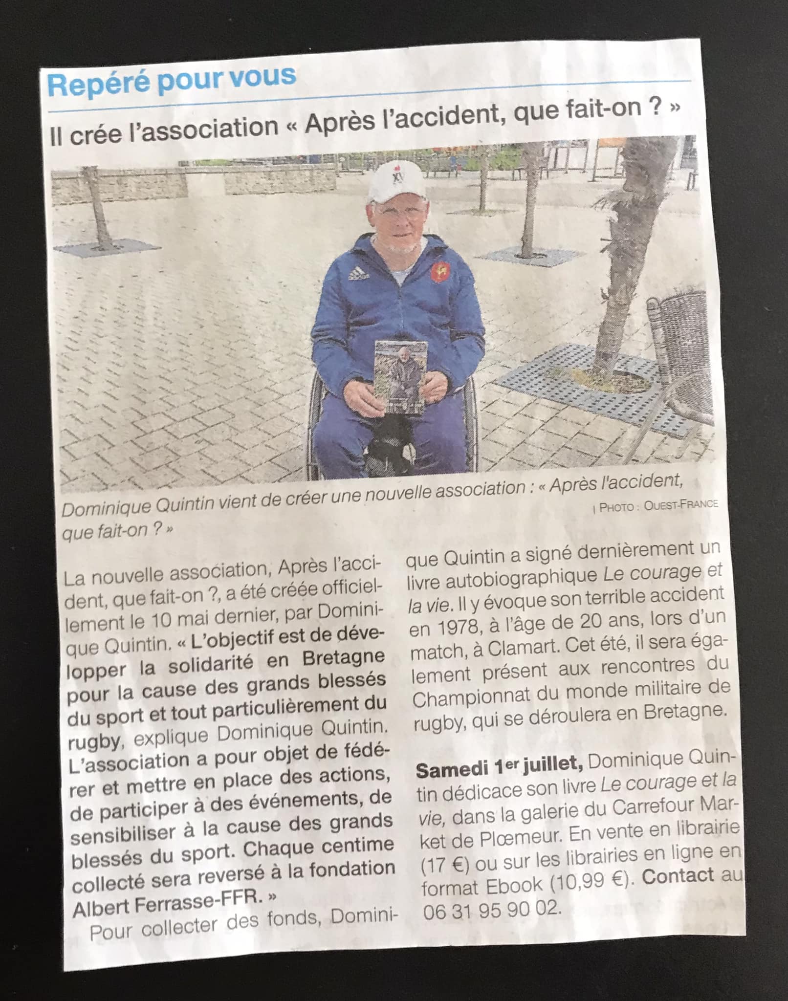 ARTICLE PRESSE LOCALE OF FB